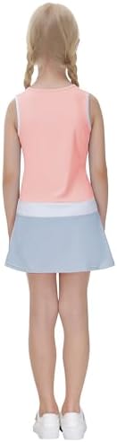 JACK SMITH Cute lexible Youth Girls Tennis Outfit for Active Fun