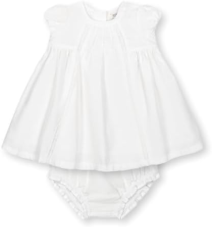 Hope Henry Layette Baby Girl Woven Short Sleeve Dress