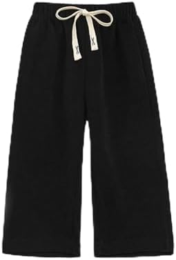 Soft Solid Wide Leg Pants for Kids and Babies