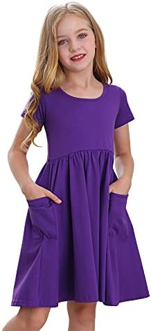 Stelle Girls Skater T-Shirt Dress for Toddler - Comfortable Stylish