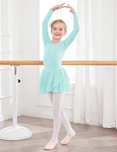 Arshiner Kids Girls Dancemutable Long Sleeve Leotard