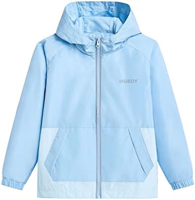 MGEOY Kids Waterproof Rain Jacket