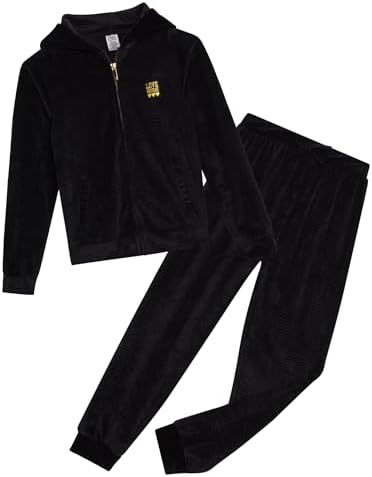 Real Love Girls jog set - Soft Fleece Flare Cargo Pants