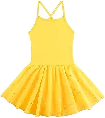 Stylish Ballet Leotard Set for Girls - Dance Skirt Camisoleprimitive 2-10 Years