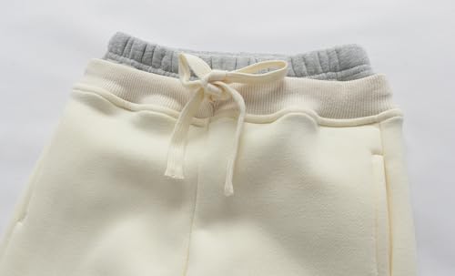 Perfect Kids Fleece Jogger Pants Adorable Bear Design