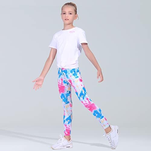 Quedoris Girls Printed Leggings Yoga Pants Multipack Ages 3-13