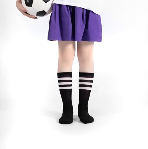 BONANGEL Kids Youth Soccer Socks Boys Girls Stretchy Warm