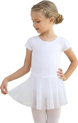 MdnMd Flattering Ballet Leotard for Toddler Girls
