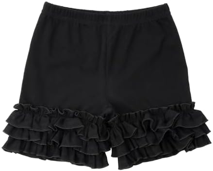 HOOLCHEAN Toddler Little Girls Cotton Icing Ruffles Shorts for Baby