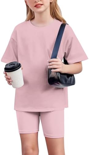 Girls Loose-Fit Tracksuit Set