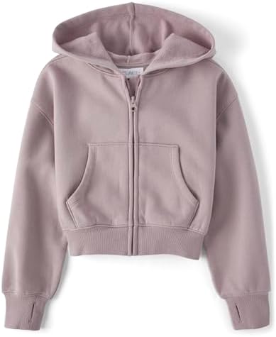 BeyondComfort Girls Crop hooded sweater toddler sizes