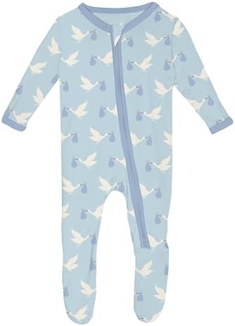 Welcome Home Pajama Set Spring Sky Stork
