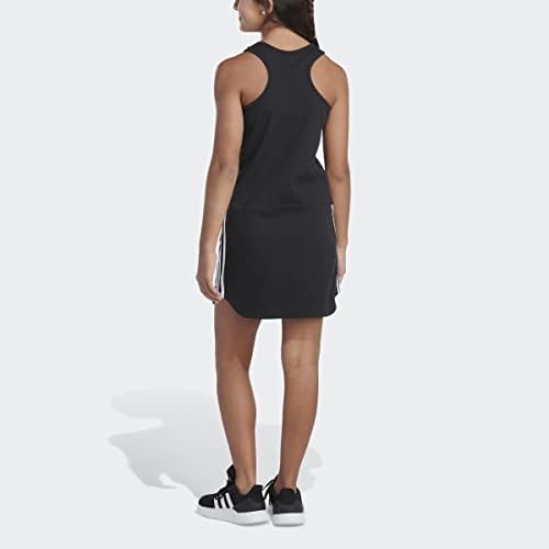 Adidas Girls Curved Hem Tank Dress Breathe-Easy