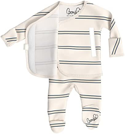 Bonsie Footie with Stripes