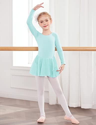 Arshiner Kids Girls Dancemutable Long Sleeve Leotard