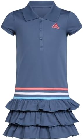 Stylish Comfortable Adidas Girls Toddler Active Polo Dress