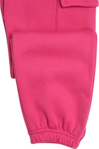 Real Love Girls Fleece Cargo Joggers 4-Pack for Active Girls
