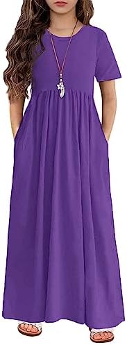 High-Quality Girls Maxi Dress with Versatile Features