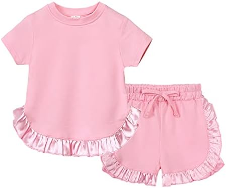 Cotton Ruffle Set for Girls and Babies Light and Breezy Summer Outfit