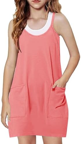 Girls Tennis Dress with Shorts