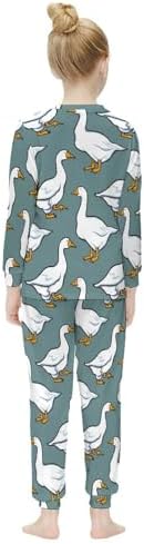 Girls Pajama Set - Soft Trendy Thermal Set for Daily Use