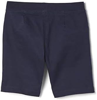 French Toast Girls Stretch Tie Front Twill Shorts