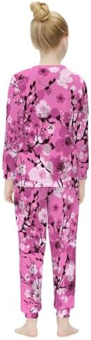 MEIKKO Girls Thermal Pajama Set