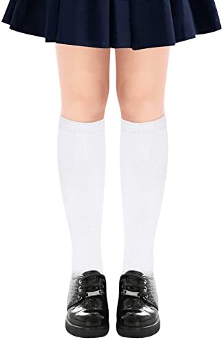 Olreco Knee High Socks for Girls Soft Warm Uniform Socks