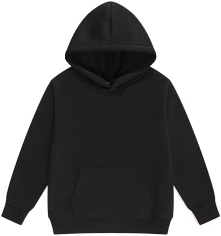 Youth Muscle Tees Fleece Hoodie for Boys Girls Ages 2-12