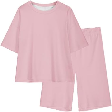 Girls Loose-Fit Tracksuit Set