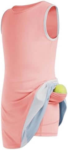JACK SMITH Cute lexible Youth Girls Tennis Outfit for Active Fun