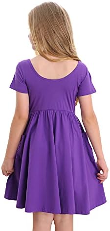 Stelle Girls Skater T-Shirt Dress for Toddler - Comfortable Stylish