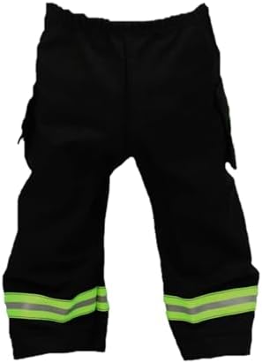 Firefighter Name Personalized Black 2-Piece Baby Outfit