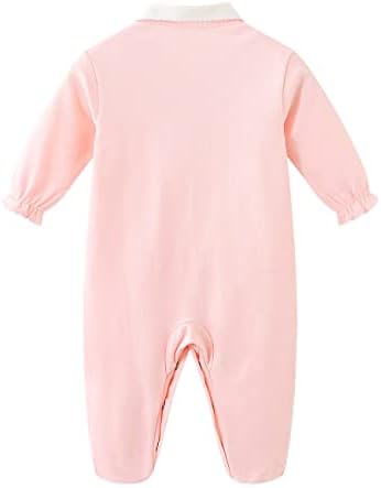 Infant Baby One-Sleeve Romper Set Cotton Newborn Outfit Bodysuit