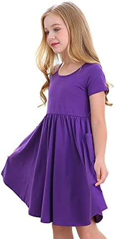 Stelle Girls Skater T-Shirt Dress for Toddler - Comfortable Stylish
