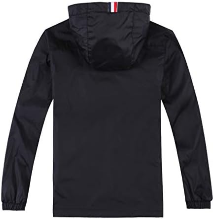 Jingle Bongala Boys Girls Lightweight Breathable Raincoat Waterproof Hooded Rain Jacket Windbreaker