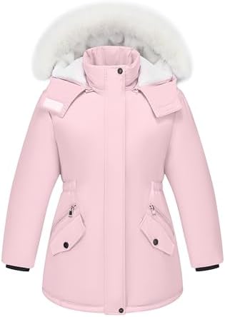 WULFUL Girls Winter Parka Co