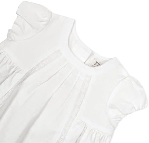 Hope Henry Layette Baby Girl Woven Short Sleeve Dress