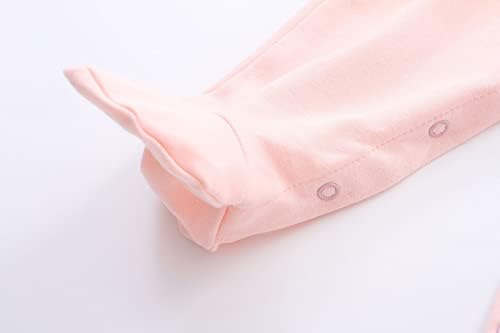 Infant Baby One-Sleeve Romper Set Cotton Newborn Outfit Bodysuit