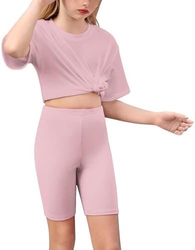Girls Loose-Fit Tracksuit Set