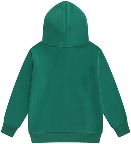 Youth Pullover Hoodie Boys Girls Cotton Polyester 2-12 Years