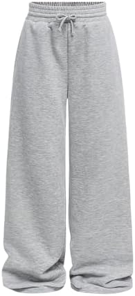 SOLY HUX Straight Wide Leg Sweatpants
