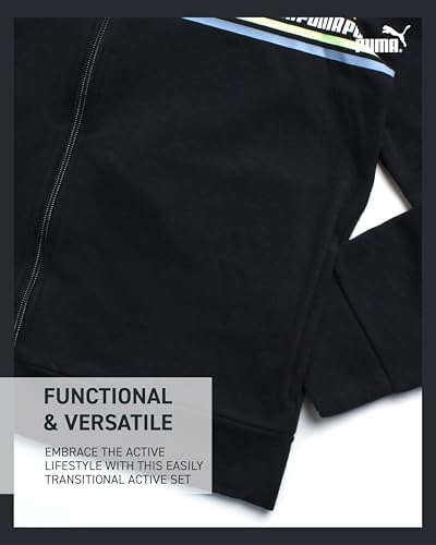PUMA Girls 3-Piece Active Fleece Set