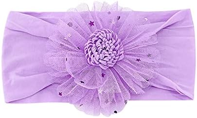 Stretch Tulle Hairband for Baby Boys Girls Playful and Stylish Flower Headwear