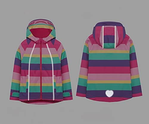Hiheart Girls Fleece Softshell Jacket