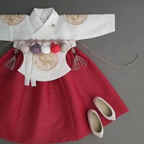 Korean Baby Traditional Dress for 100 Day Celebration
