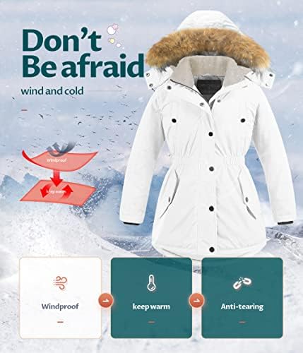 Warm Winter Parka for Girls