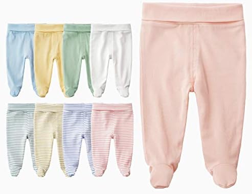 Adorable Footed Pants for Babies 0-12 Months
