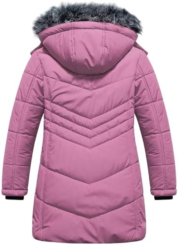 GirlsWinter Parka Cozy Waterproof and Stylish