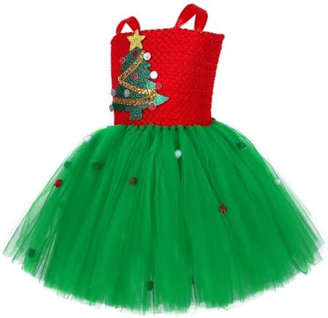 Generic Girls Christmas Tulle Tutu Dress